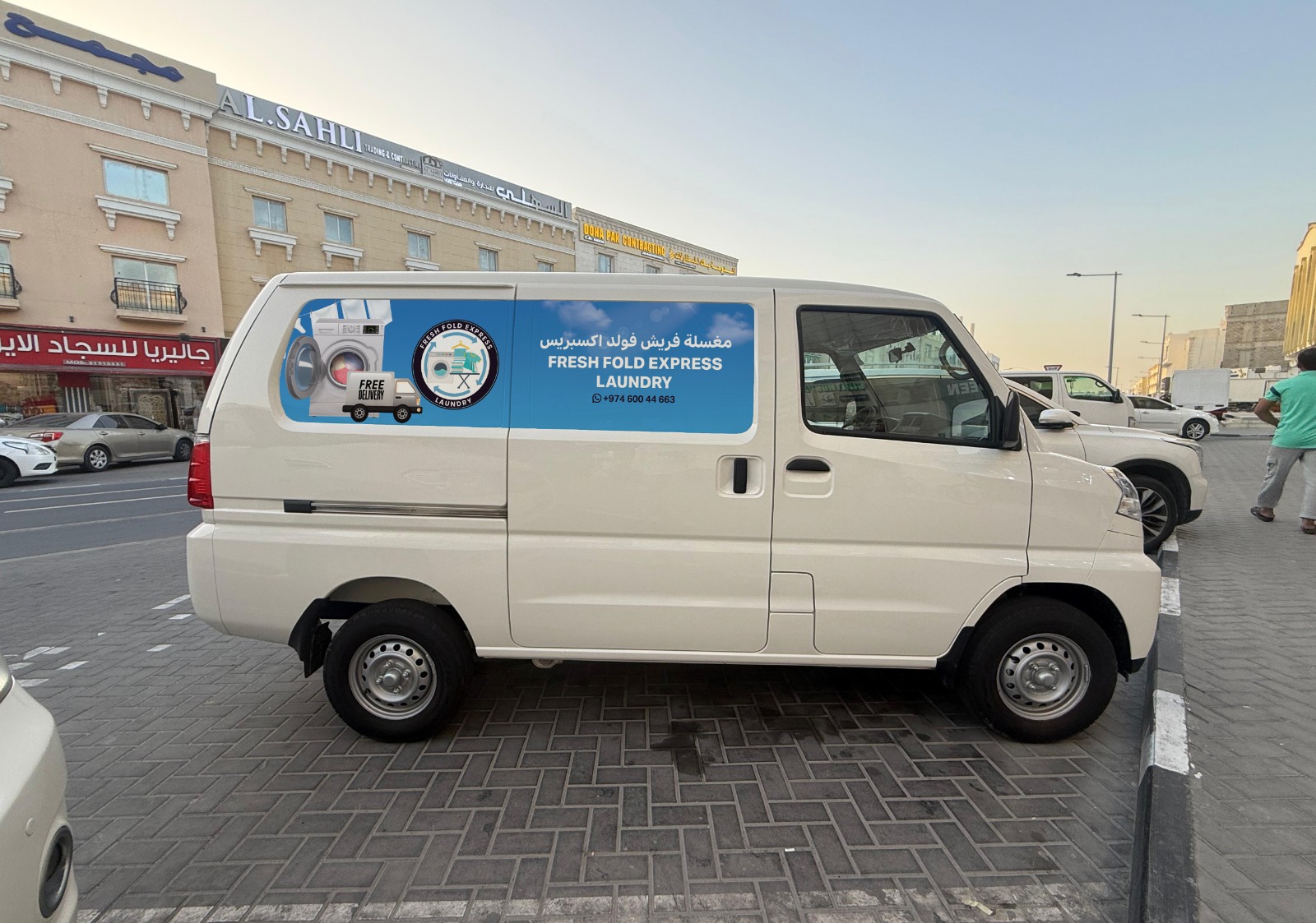 Fresh Fold Express Laundry delivery van