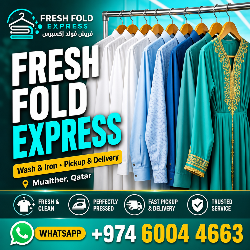 Fresh Fold Express wash and iron, pickup and delivery