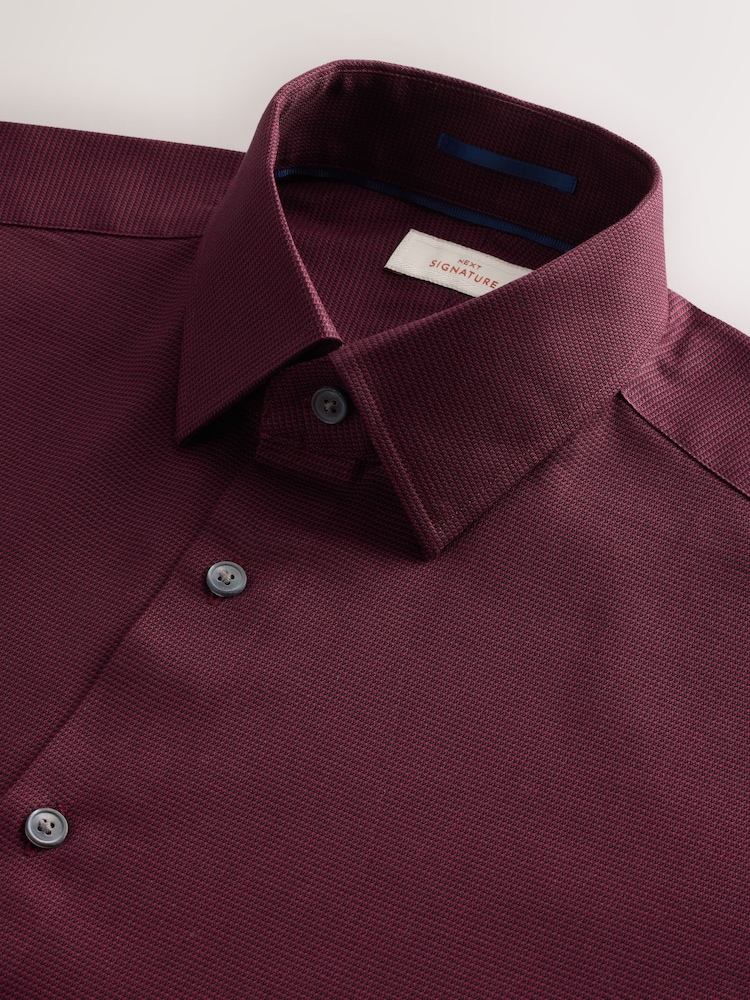 Maroon Dress Shirt